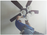 Fan dusting
