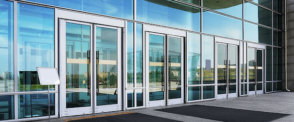 Commercial high-rise window cleaning